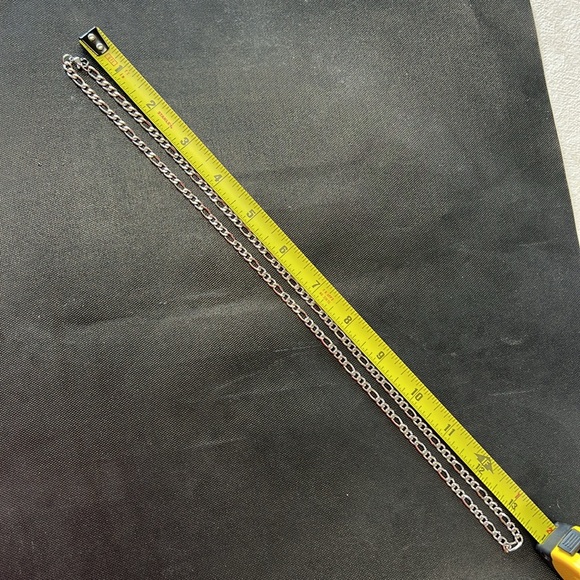 *NWOT* Shiny New Faux Silver Chain - Picture 3 of 4